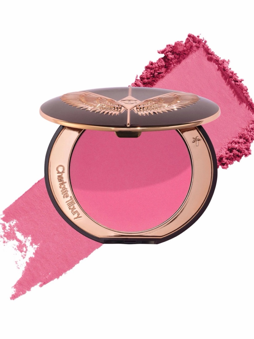 Charlotte Tilbury Airbrush Flawless Blush Blur - Loved Up - deep burnt rose